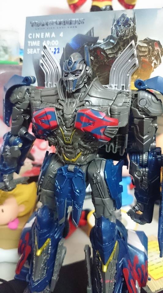 Transformers News: In-Hand Images of Takara Tomy Transformers TLK-EX Dark Optimus