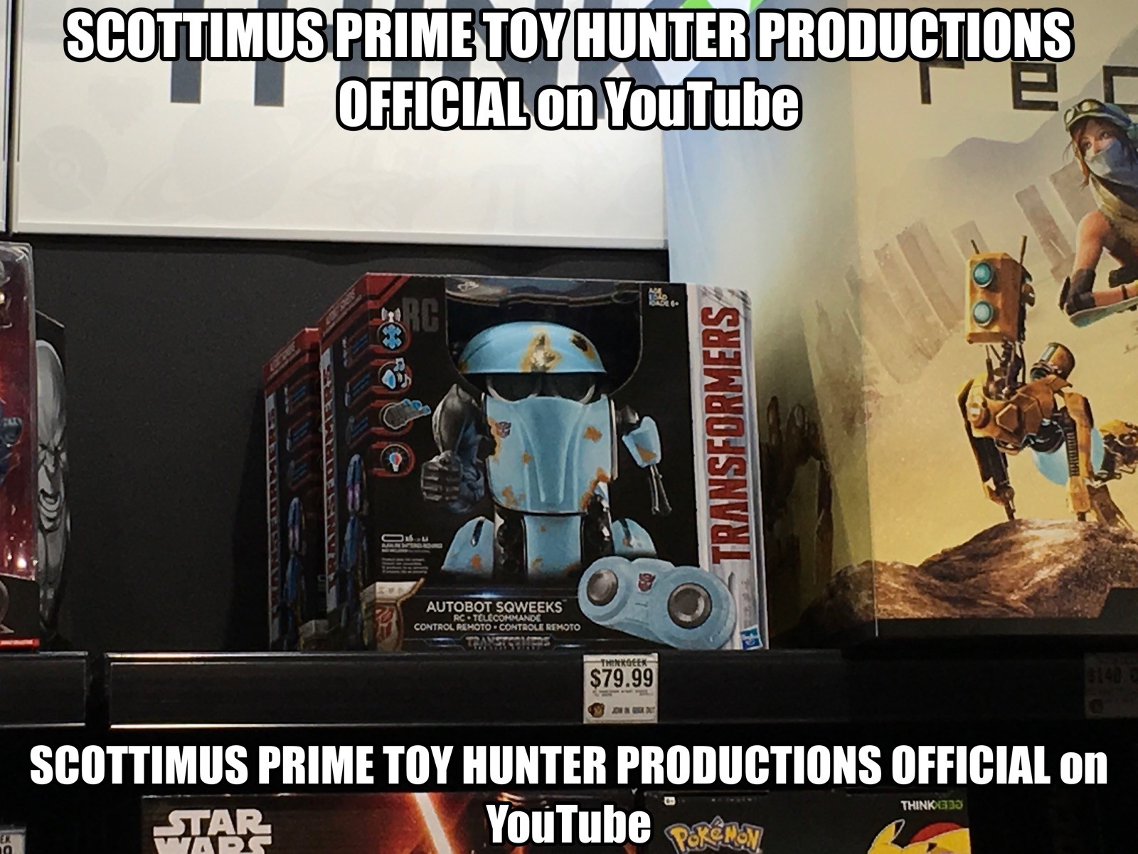 Transformers News: Transformers: The Last Knight RC Sqweeks Found at US Retail
