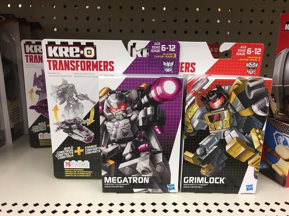 Transformers News: Previously Unreleased Kre-O Battle Changers Megatron and Ironhide Sighted at US Retail