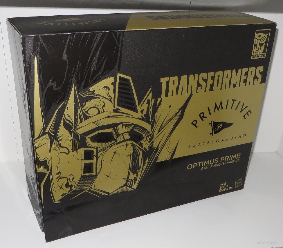 Transformers News: Pictorial Review of Primitive Skateboarding x Transformers Optimus Prime and Shreddicus Maximus