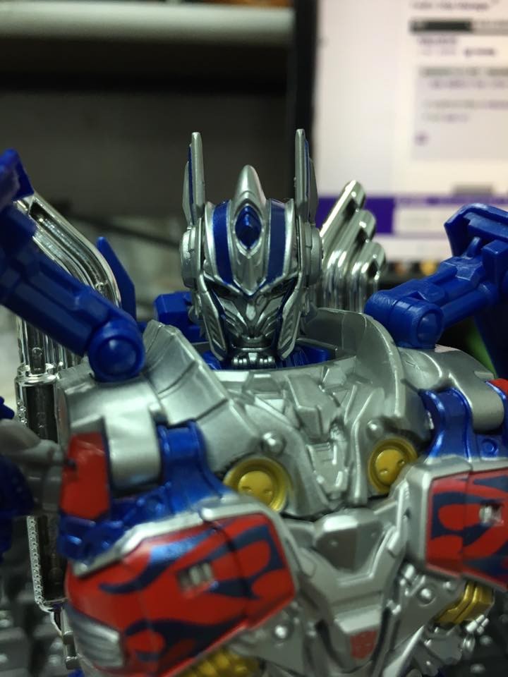 Transformers News: In-Hand Images of Takara Tomy Transformers: The Last Knight TLK-15 Calibur Optimus Prime