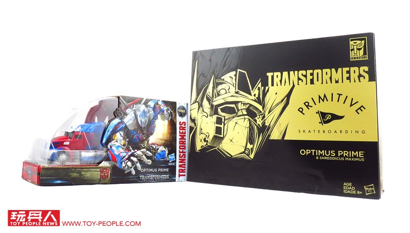 Transformers News: More Images of San Diego Comic Con 2017 Transformers Exclusives: Primitive Skating and The Last Kni