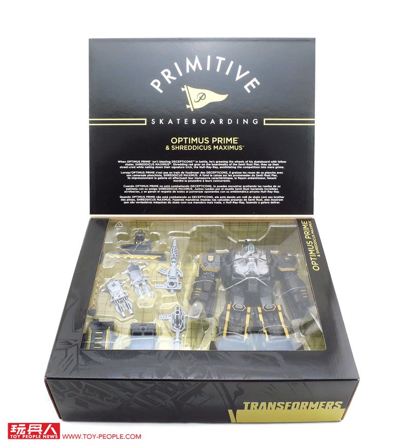 Transformers News: More Images of San Diego Comic Con 2017 Transformers Exclusives: Primitive Skating and The Last Kni