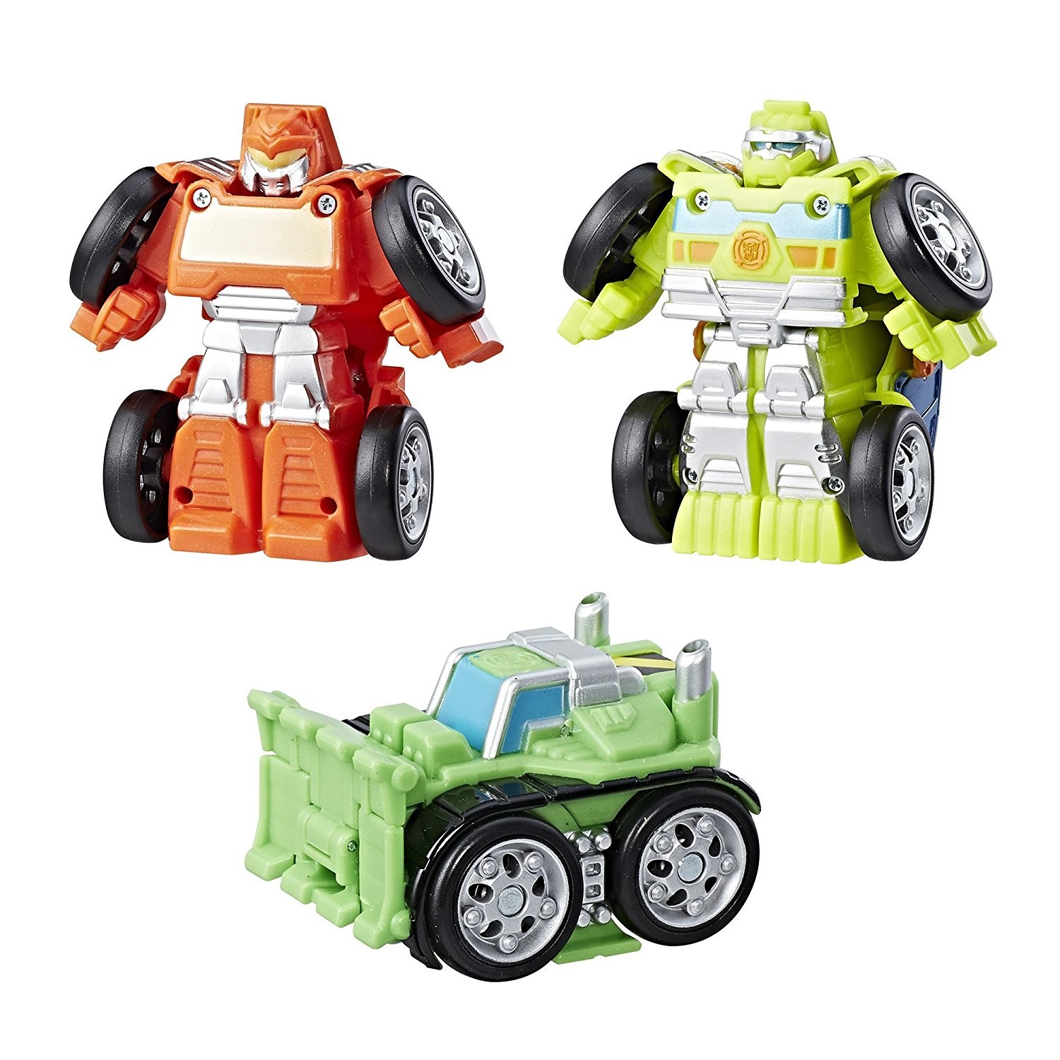 Transformers News: Transformers Rescue Bots Flip Racers Griffin Rock Racing and Construction Team Available Online