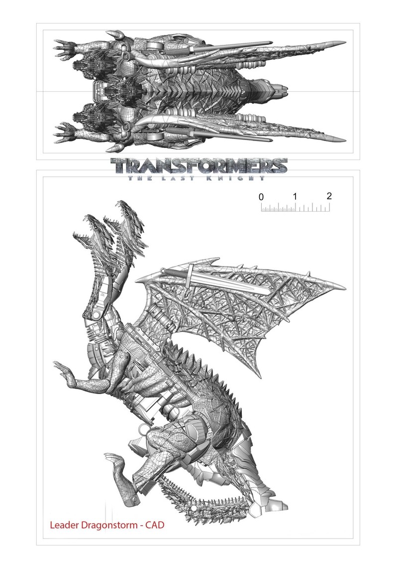 Transformers News: SDCC 2017: Transformers: The Last Knight Toy Concepts and Schematics