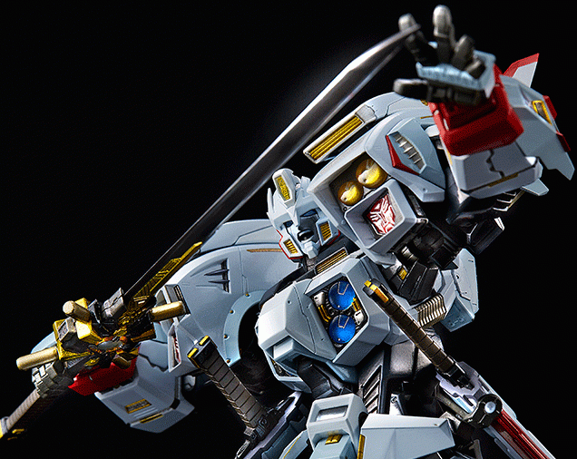 Transformers News: Flame Toys IDW Drift Ready for Pre-Order, New Images