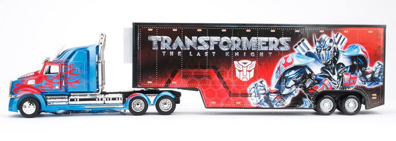 Transformers News: Transformers: The Last Knight Jada 1:64 Optimus Prime with Trailer