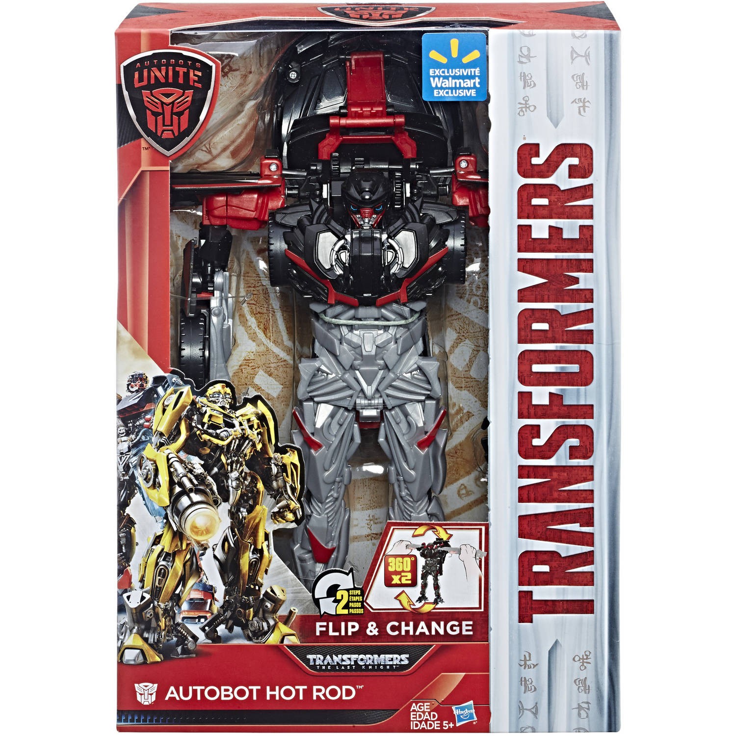 Transformers News: Here's where The Last Knight Flip and Change HOT ROD is available