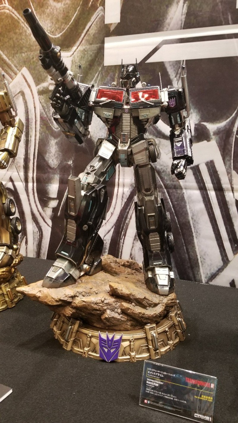 Transformers News: Wonderfest 2017 - Prime 1 Studio Display Area #TF?????17s