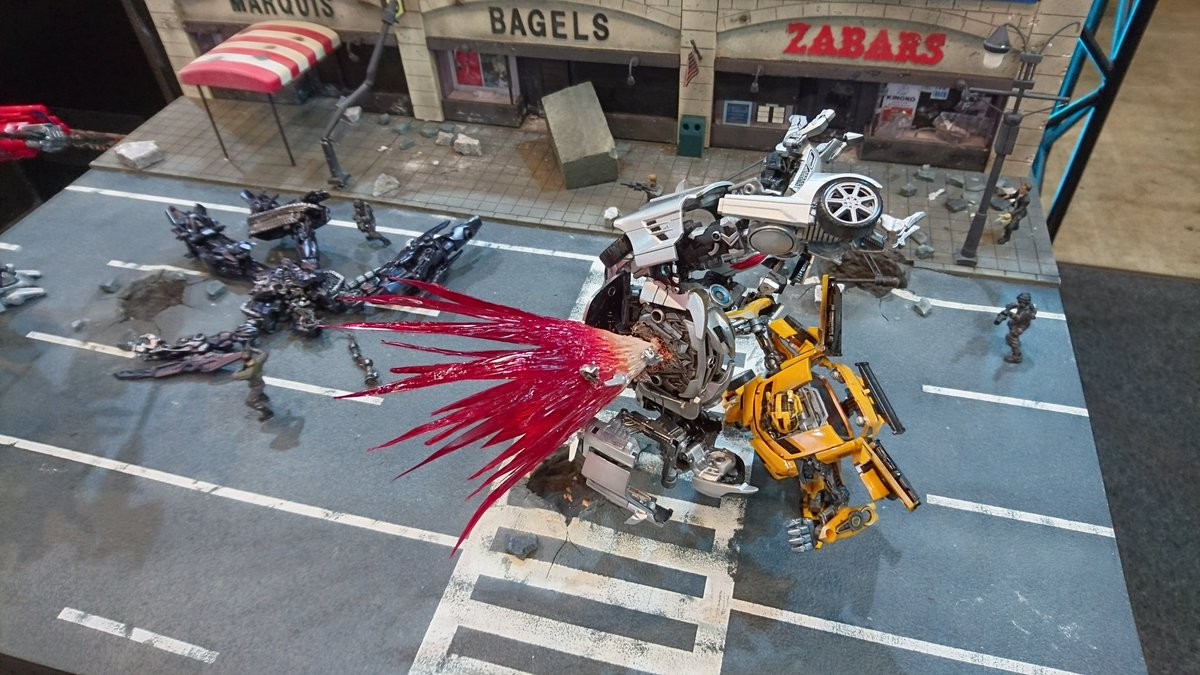 Transformers News: Wonderfest 2017 - Takara Tomy Transformers The Last Knight TLK Display and Diorama