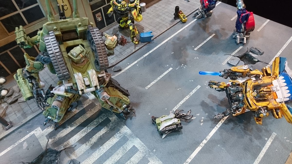 Transformers News: Wonderfest 2017 - Takara Tomy Transformers The Last Knight TLK Display and Diorama