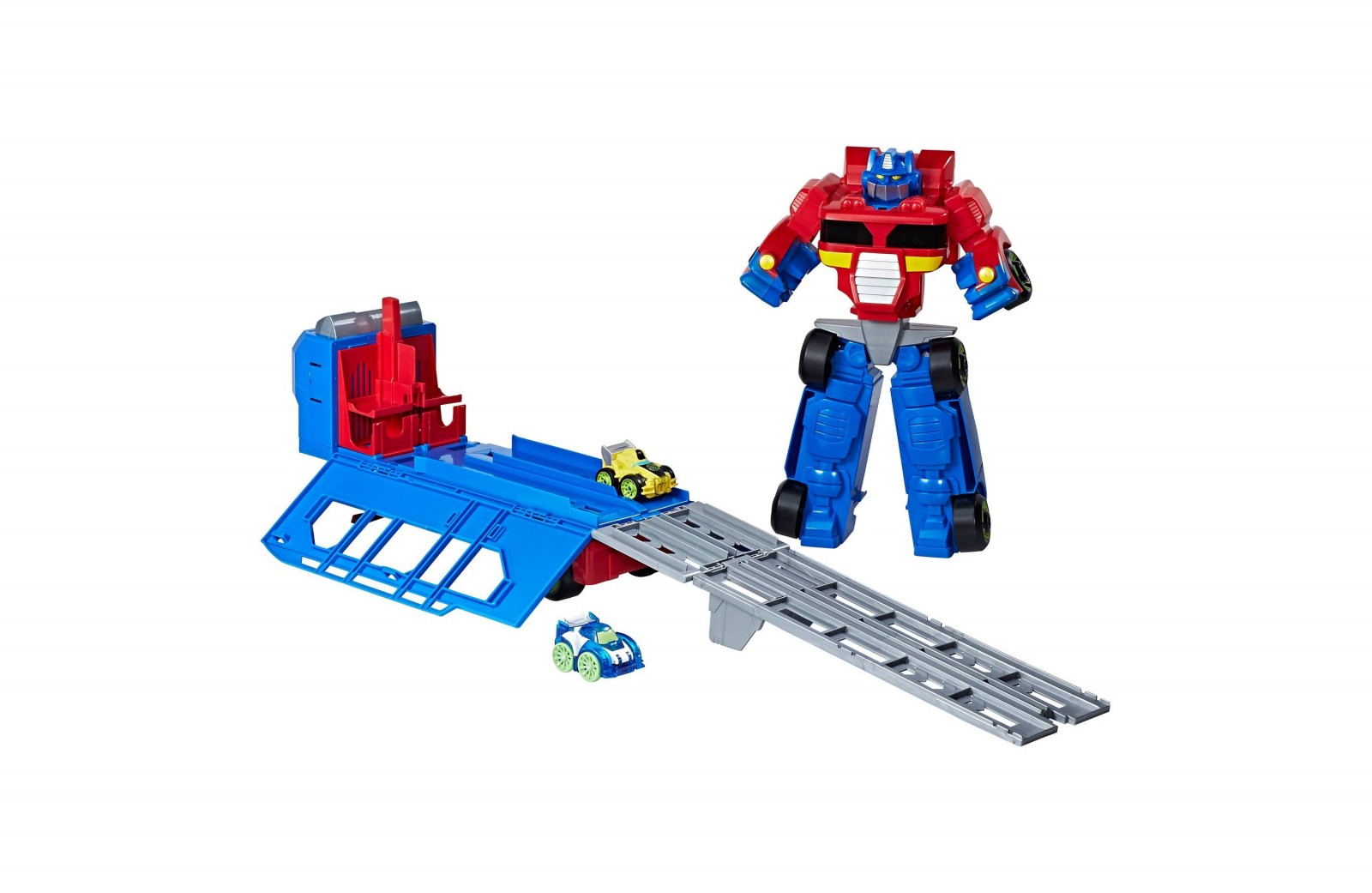 Transformers News: New Transformer Toys at Target.com: Exclusive TLK 6 Pack and Rescue Bots Optimus Race Track Trailer