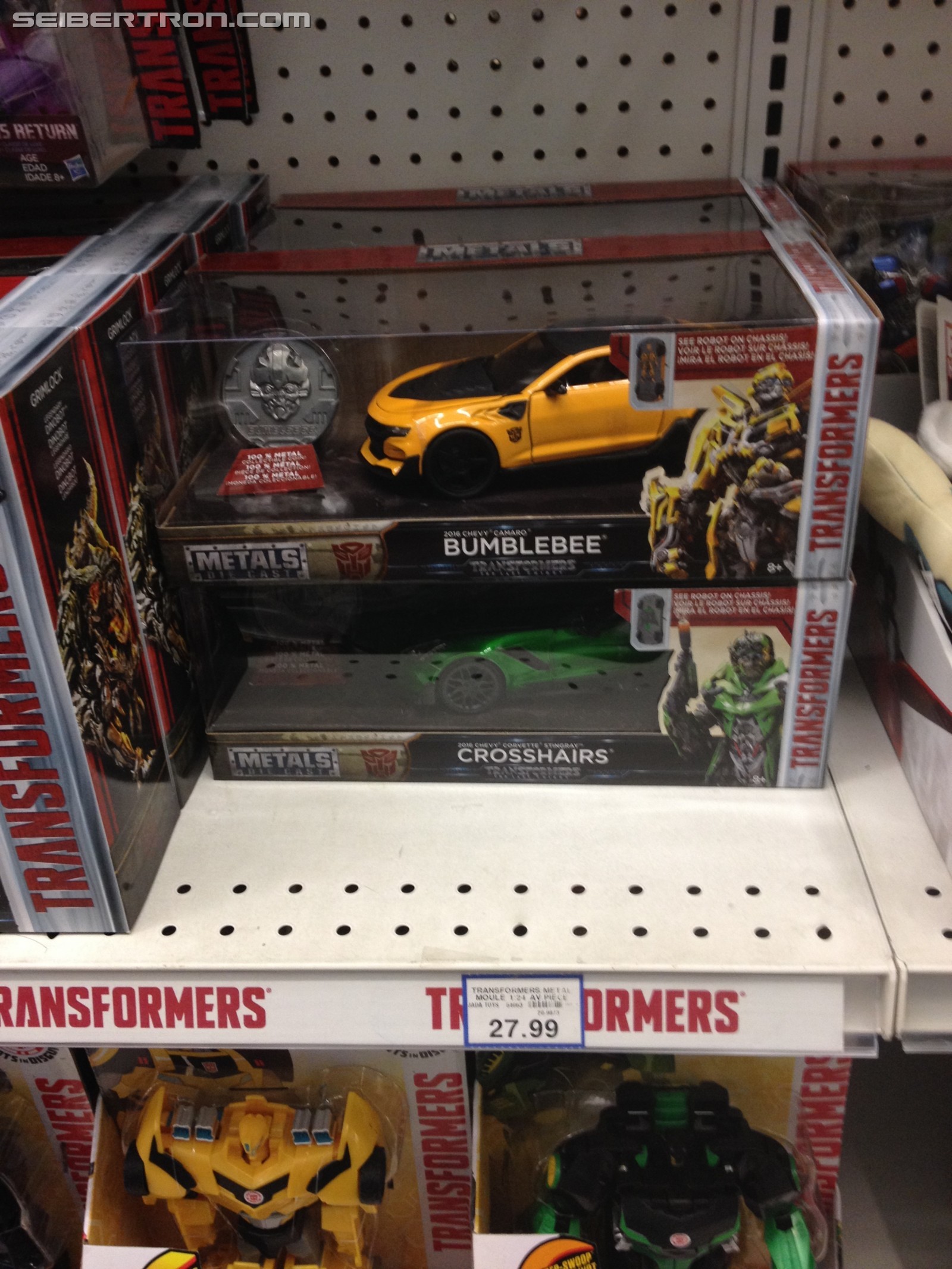 Transformers News: 1:32 and 1:24 Jada Metals Cars From Transformers: The Last Knight Found Across the US and Canada