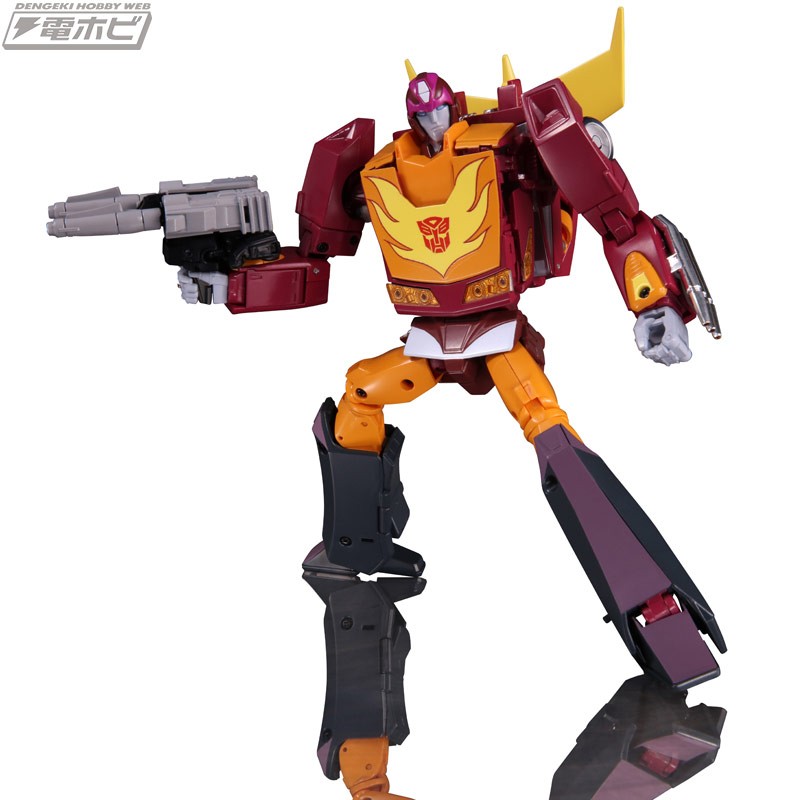 Transformers News: New image of MP-40 Targetmaster Hot Rodimus & comparisons to MP-28 Hot Rod Transformers News: New image of MP-40 Targetmaster Hot Rodimus & comparisons to MP-28 Hot Rod