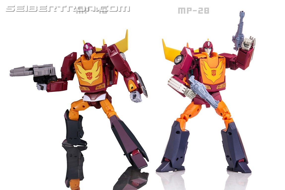 Transformers News: New image of MP-40 Targetmaster Hot Rodimus & comparisons to MP-28 Hot Rod Transformers News: New image of MP-40 Targetmaster Hot Rodimus & comparisons to MP-28 Hot Rod