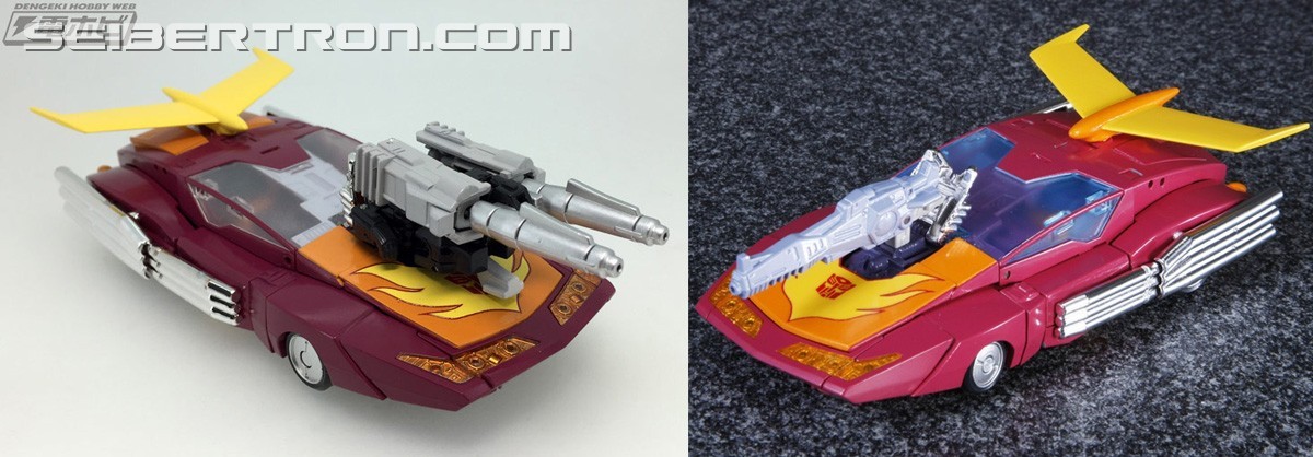 Transformers News: New image of MP-40 Targetmaster Hot Rodimus & comparisons to MP-28 Hot Rod Transformers News: New image of MP-40 Targetmaster Hot Rodimus & comparisons to MP-28 Hot Rod