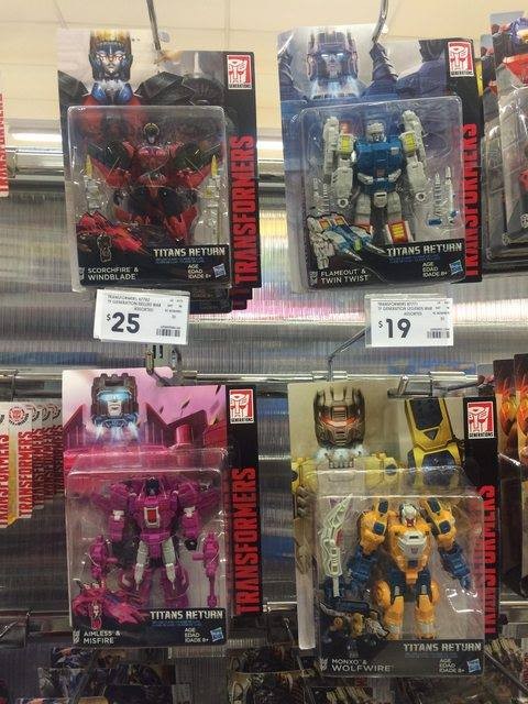 Transformers News: Titans Return Wave 5 AND 6 Deluxes Found at Australian Retail Transformers News: Titans Return Wave 5 AND 6 Deluxes Found at Australian Retail