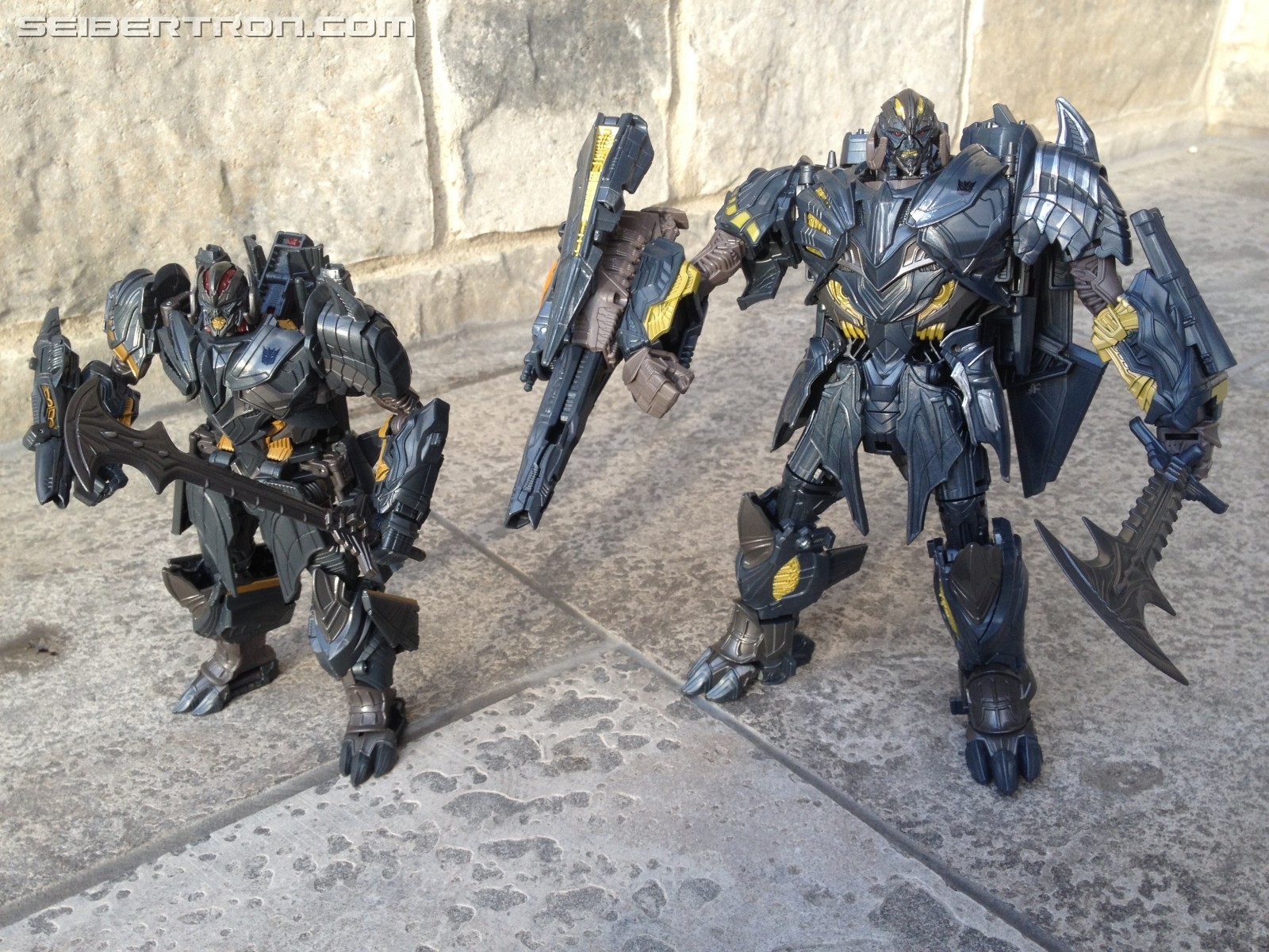 Transformers News: Leader vs Voyager: Which is the better Megatron Figure from Transformers the Last Knight