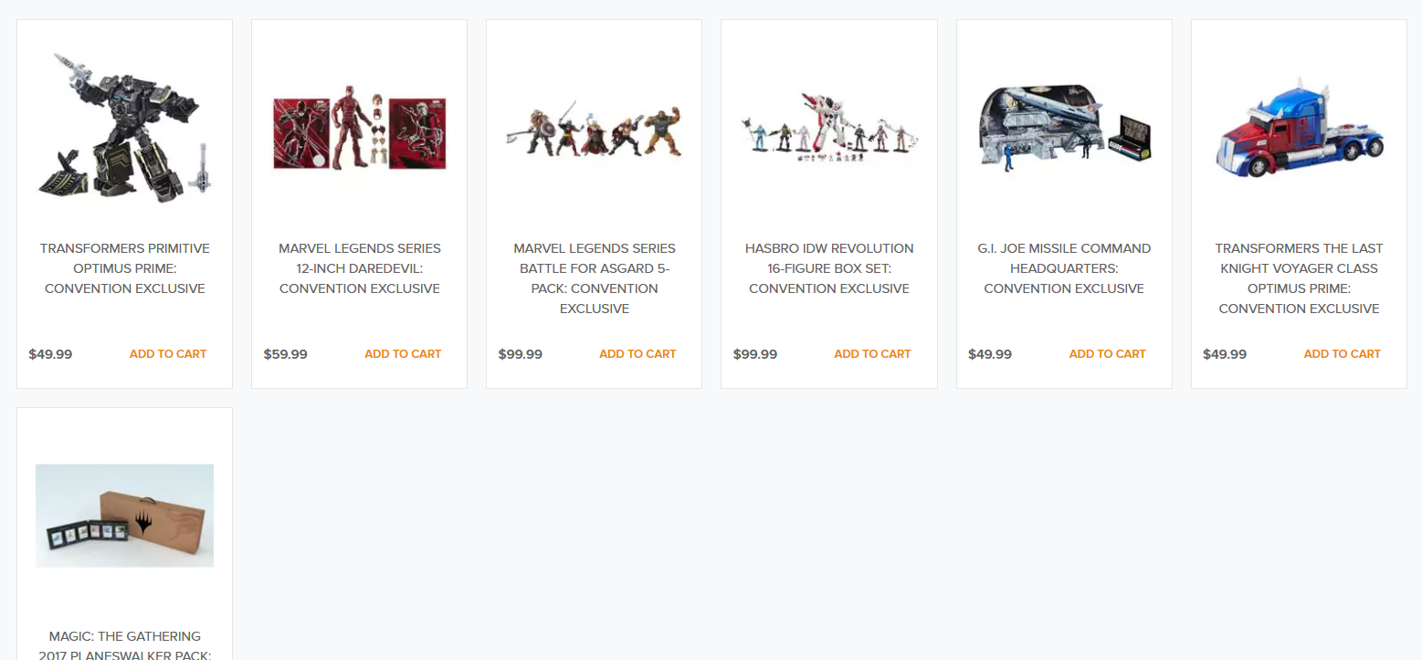 Transformers News: Friendly Reminder that the Hasbro SDCC 2017 Exclusives will be up on HTS Today Transformers News: Friendly Reminder that the Hasbro SDCC 2017 Exclusives will be up on HTS Today