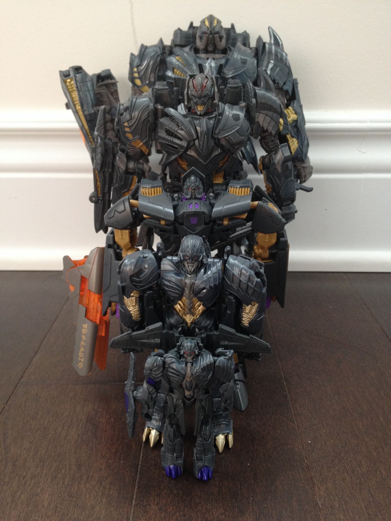 Transformers News: Leader vs Voyager: Which is the better Megatron Figure from Transformers the Last Knight