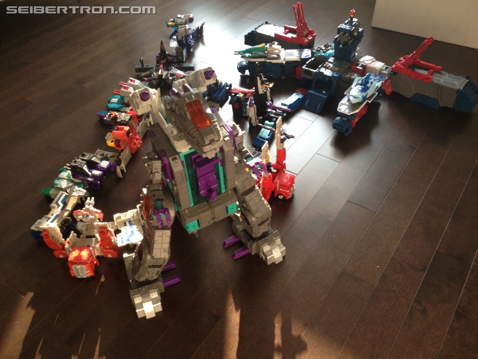 Transformers News: Images of all Transformers Titans Return Bases Connected with Takara God Bomber