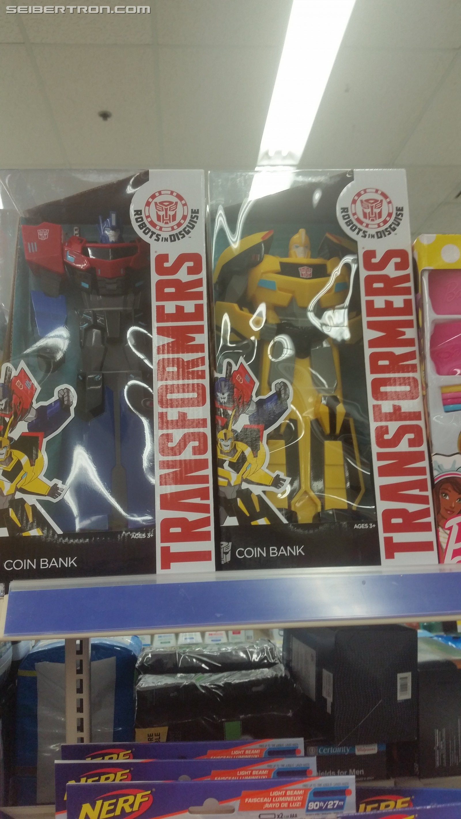 Transformers News: Transformers: Robots in Disguise Titan Guardians Wave 2 and Coin Bansk Spotted at US Retail