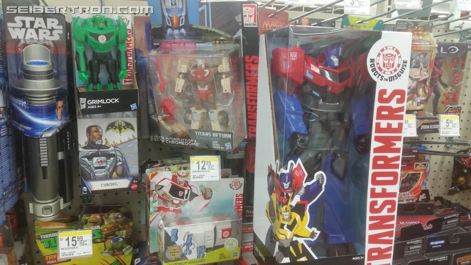 Transformers News: Transformers: Robots in Disguise Titan Guardians Wave 2 and Coin Bansk Spotted at US Retail