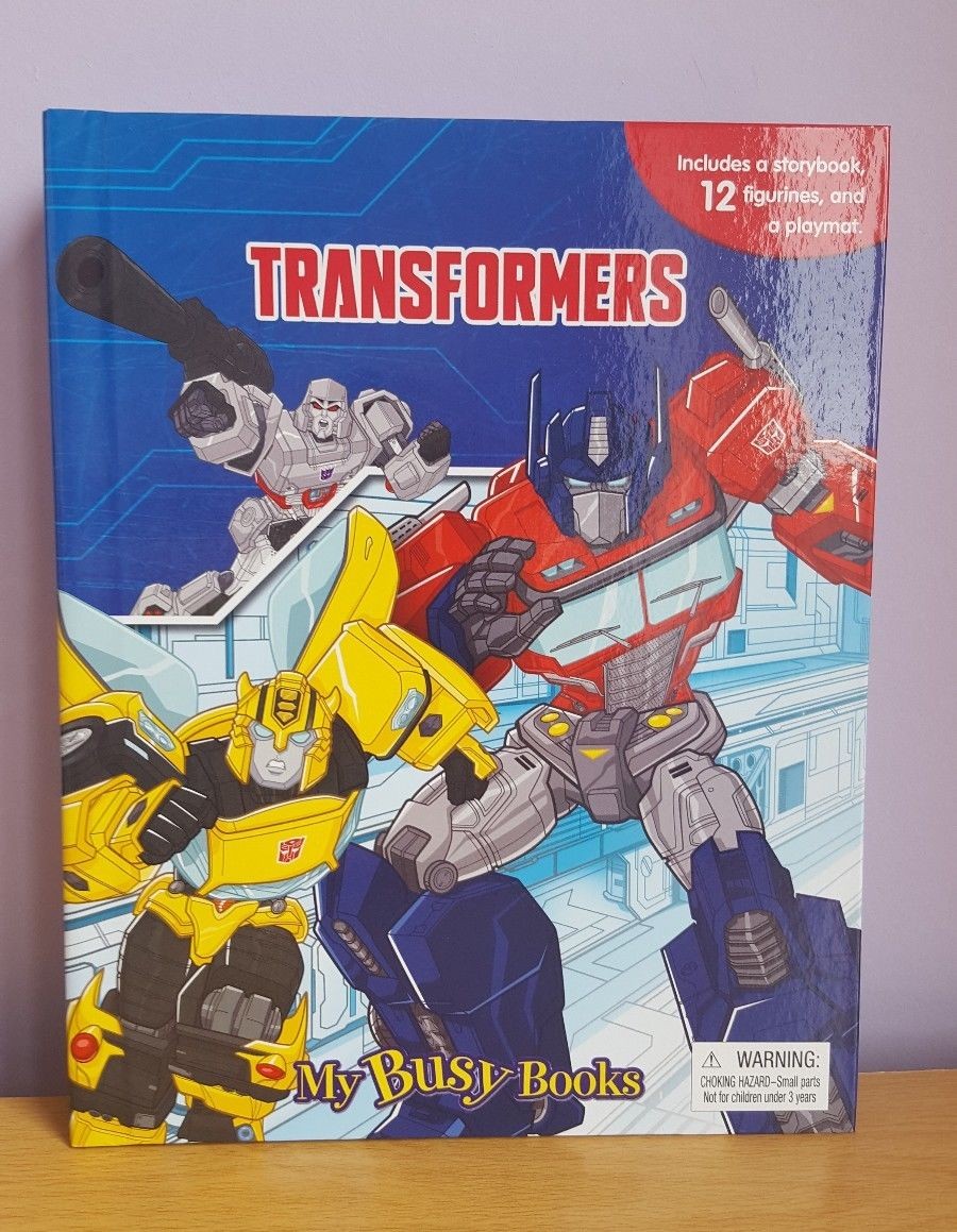 Transformers News: Another Look at Transformers Busy Book Figures