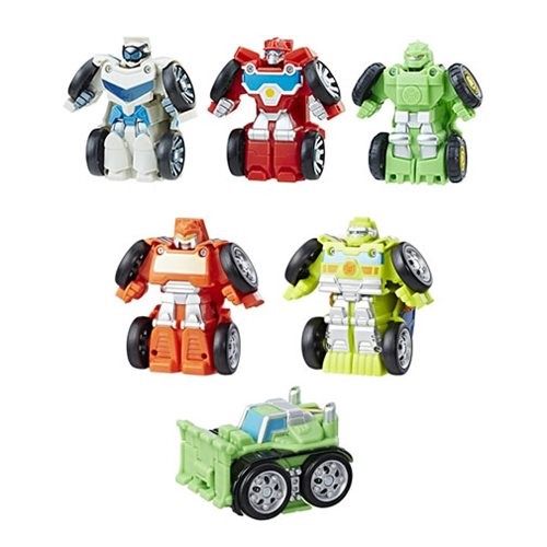 Transformers News: New Transformers: Rescue Bots Flipracers Wave 2 and Megabots Wave 3