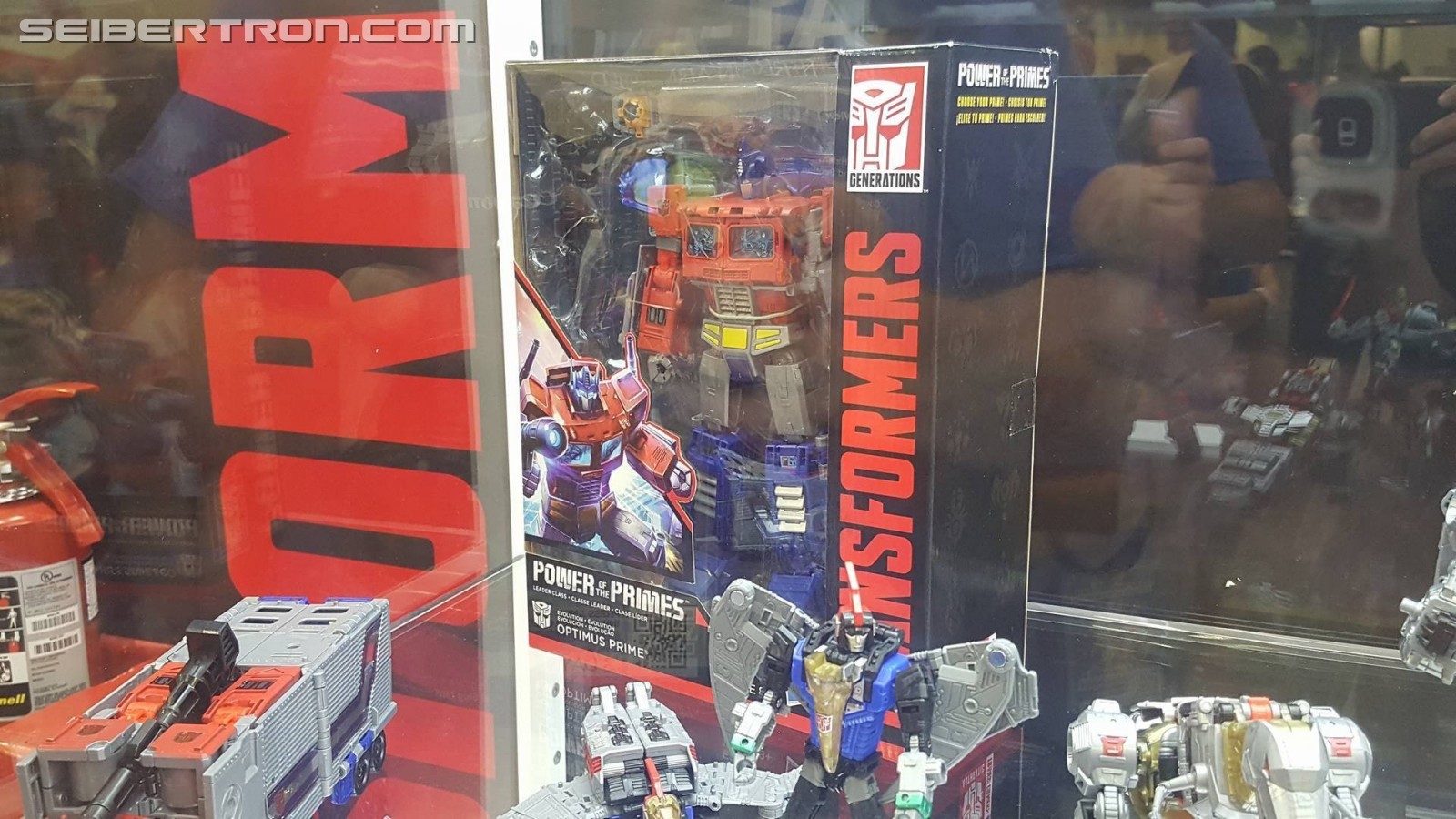 Transformers News: #Hascon First Look at Transformers: Power of the Primes Dinobots and Leader Optimus Prime