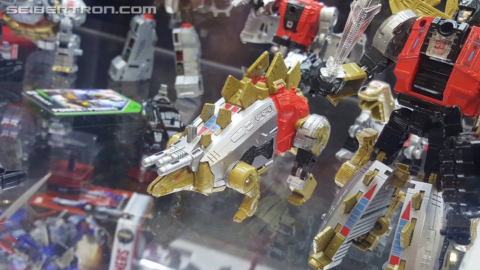 Transformers News: #Hascon First Look at Transformers: Power of the Primes Dinobots and Leader Optimus Prime