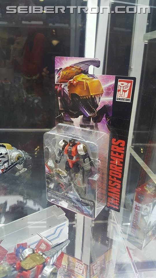 Transformers News: #Hascon First Look at Transformers: Power of the Primes Dinobots and Leader Optimus Prime