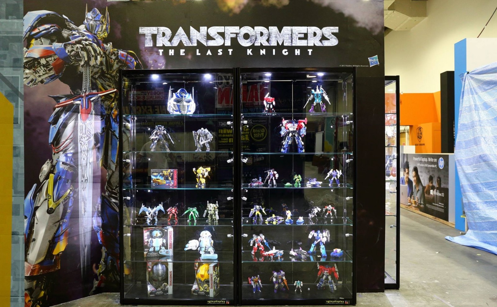 Transformers News: #STGCC 2017 Round-Up Images: Flame Toys Drift, Legends Godbomber Sixshot, MP-12+ Lambor