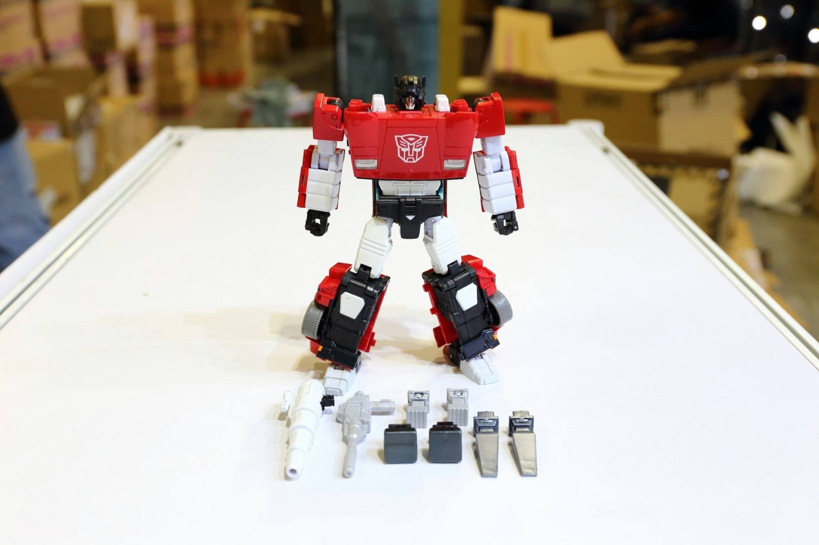 Transformers News: #STGCC 2017 Round-Up Images: Flame Toys Drift, Legends Godbomber Sixshot, MP-12+ Lambor