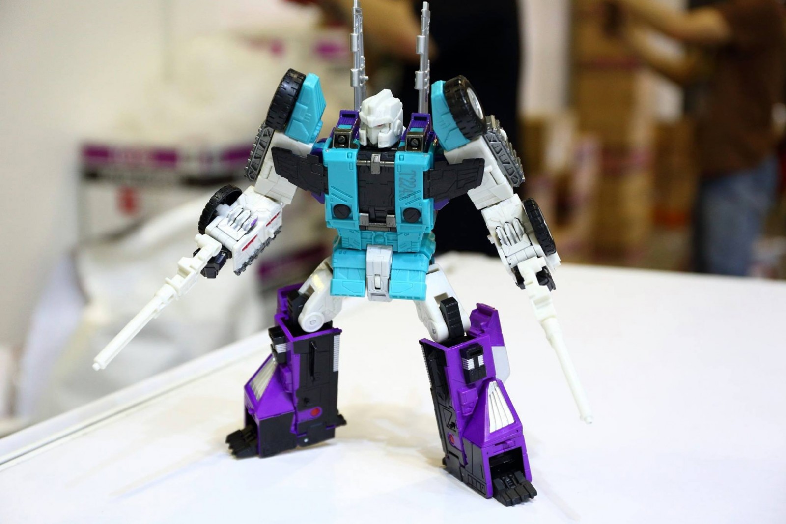 Transformers News: #STGCC 2017 Round-Up Images: Flame Toys Drift, Legends Godbomber Sixshot, MP-12+ Lambor