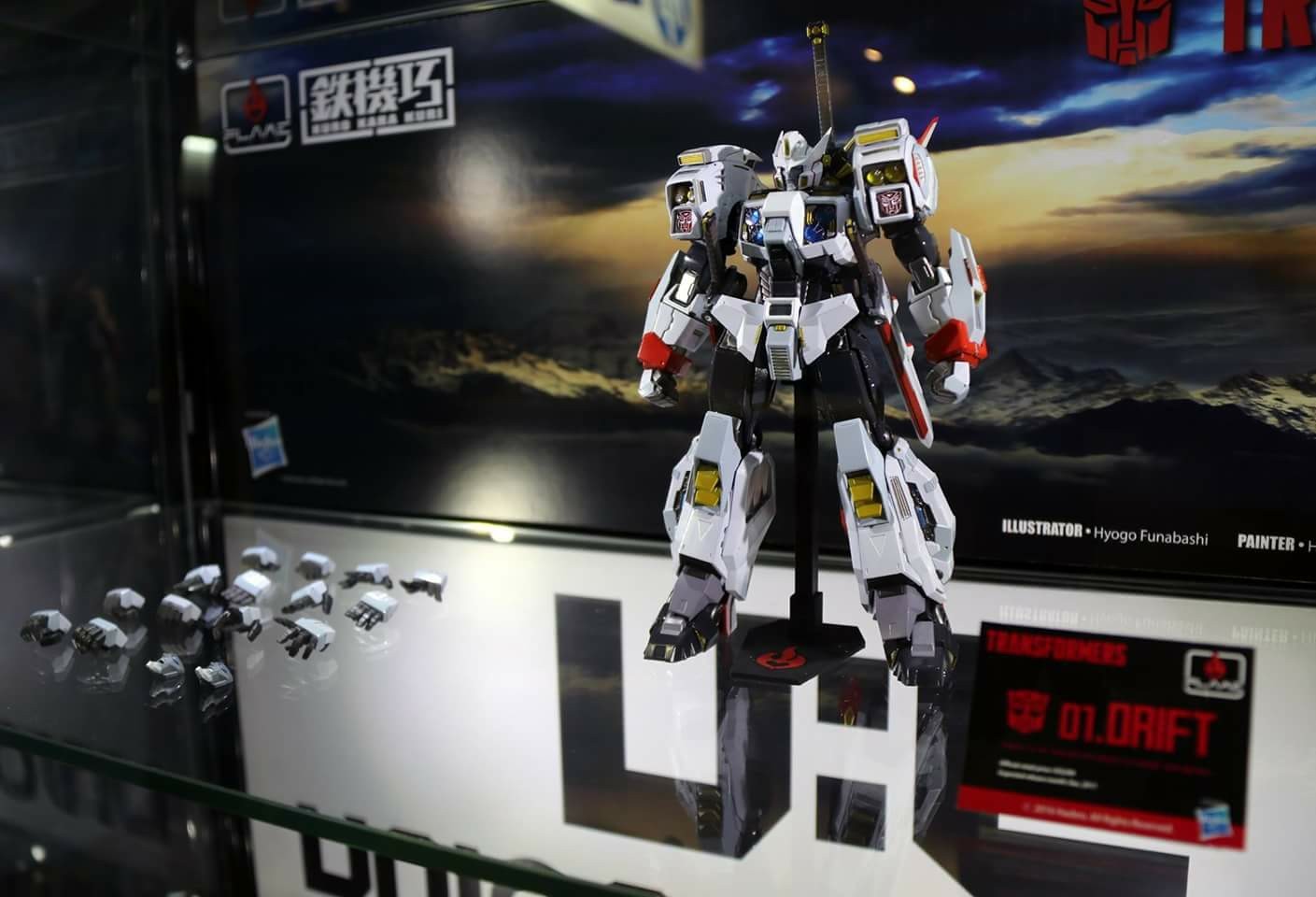 Transformers News: #STGCC 2017 Round-Up Images: Flame Toys Drift, Legends Godbomber Sixshot, MP-12+ Lambor