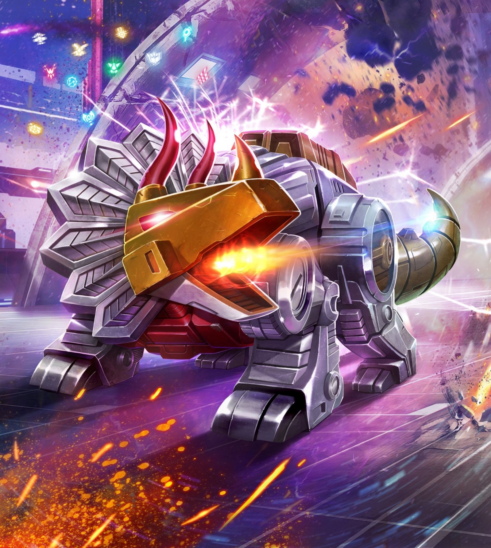 Transformers News: Official Artwork for Transformers Power of the Primes Dinobots