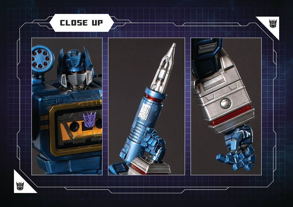 Transformers News: Final Images of Imaginarium Art Transformers Soundwave Statue, with Ravage, Rumble, Laserbeak