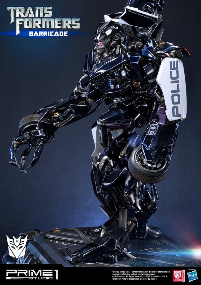 Transformers News: Prime 1 Studio Transformers MMTFM-15 Barricade Images