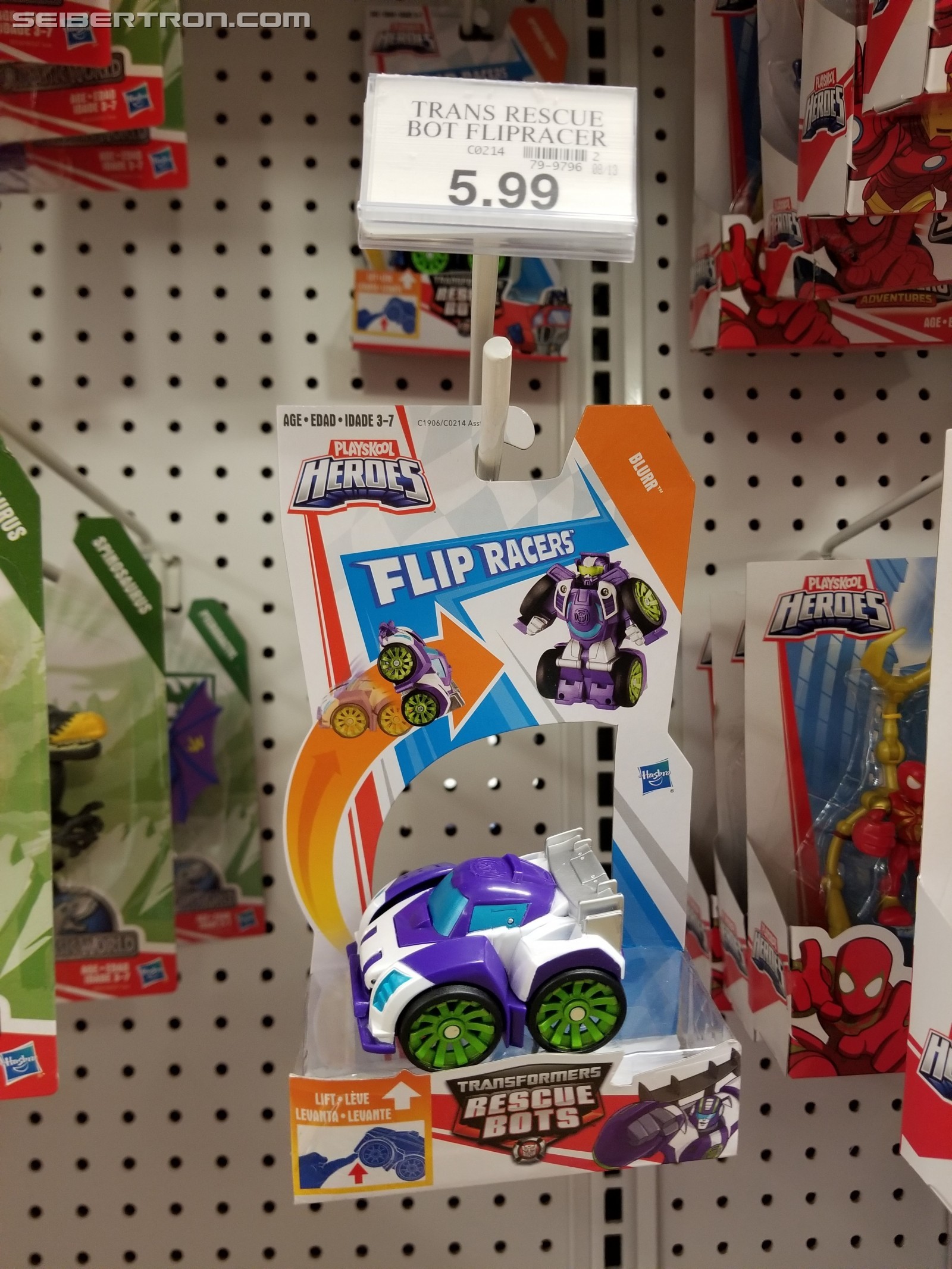 Transformers News: Transformers: Rescue Bots Flip Racers Wave 2 Found at US Retail