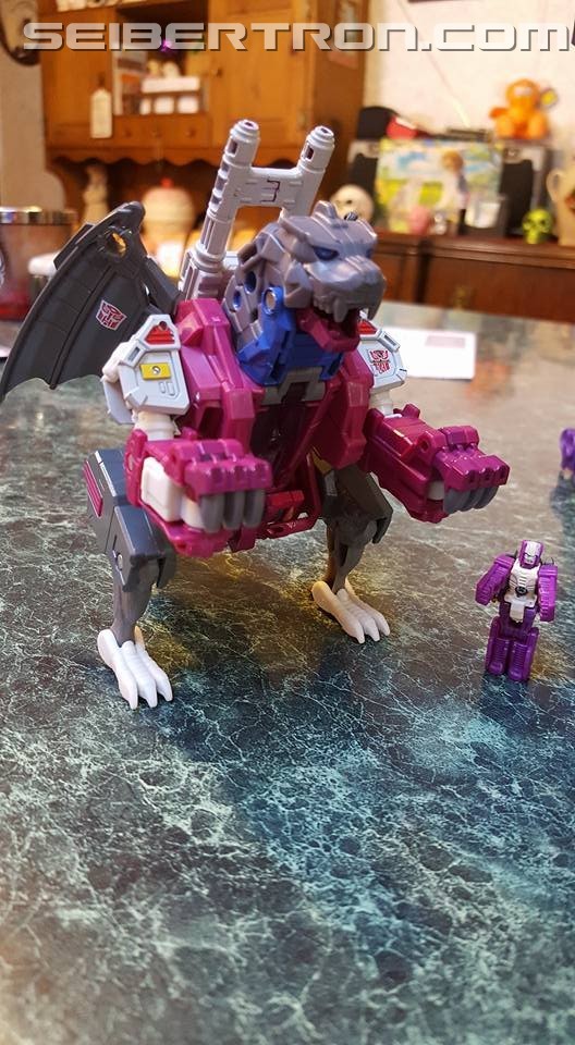 Transformers News: Pictorial and Video Review for Transformers Titans Return Grotusque with Fengul and Scorponok