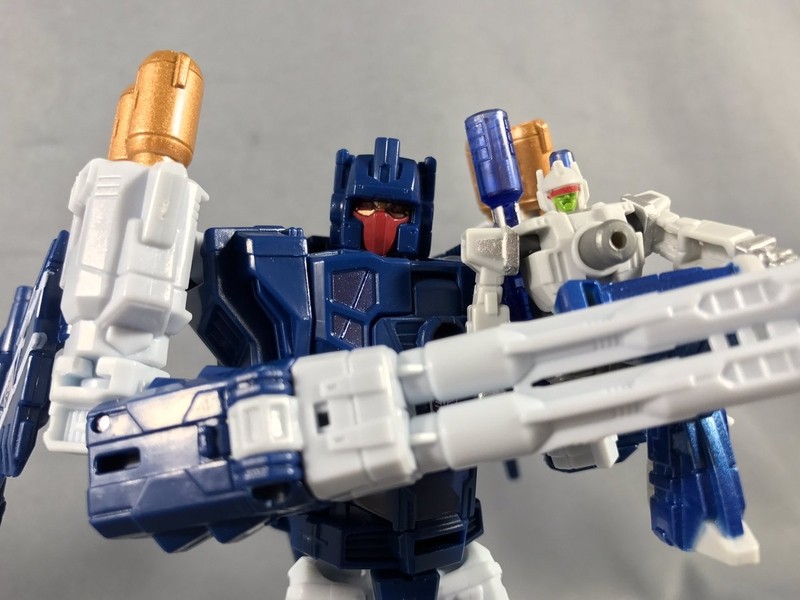 Transformers News: In Hand Images of Takara Tomy Transformers Legends LG47 Kickback, LG48 Brawn, LG49 Triggerhappy