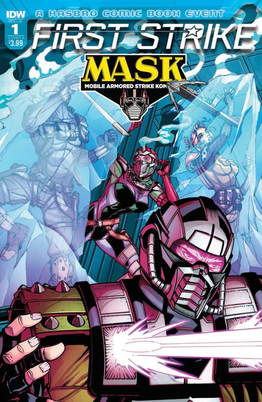 Transformers News: Full preview for IDW M.A.S.K. First Strike #1  #HasbroFirstStrike
