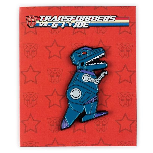 Transformers News: Final Product Images of KidRobot Transformers vs GI Joe Vinyl Figures, Enamel Pins and More Transformers News: Final Product Images of KidRobot Transformers vs GI Joe Vinyl Figures, Enamel Pins and More