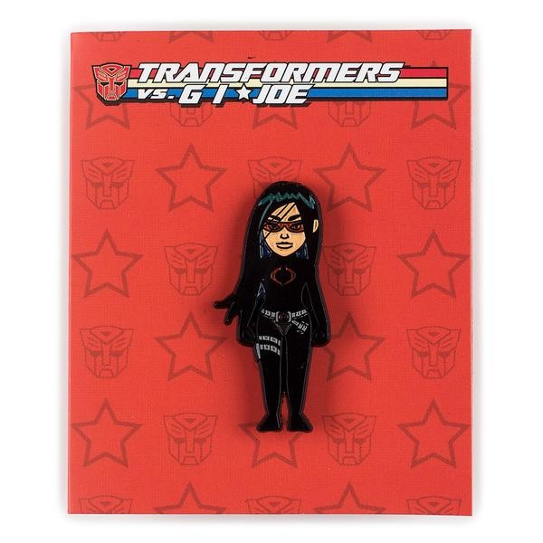 Transformers News: Final Product Images of KidRobot Transformers vs GI Joe Vinyl Figures, Enamel Pins and More Transformers News: Final Product Images of KidRobot Transformers vs GI Joe Vinyl Figures, Enamel Pins and More