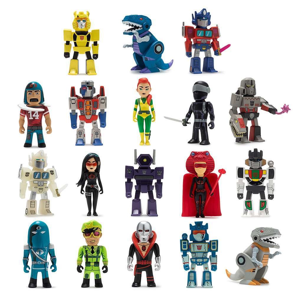 Transformers News: More Final Images of KidRobot TF vs GI Joe Vinyl Figures Transformers News: More Final Images of KidRobot TF vs GI Joe Vinyl Figures