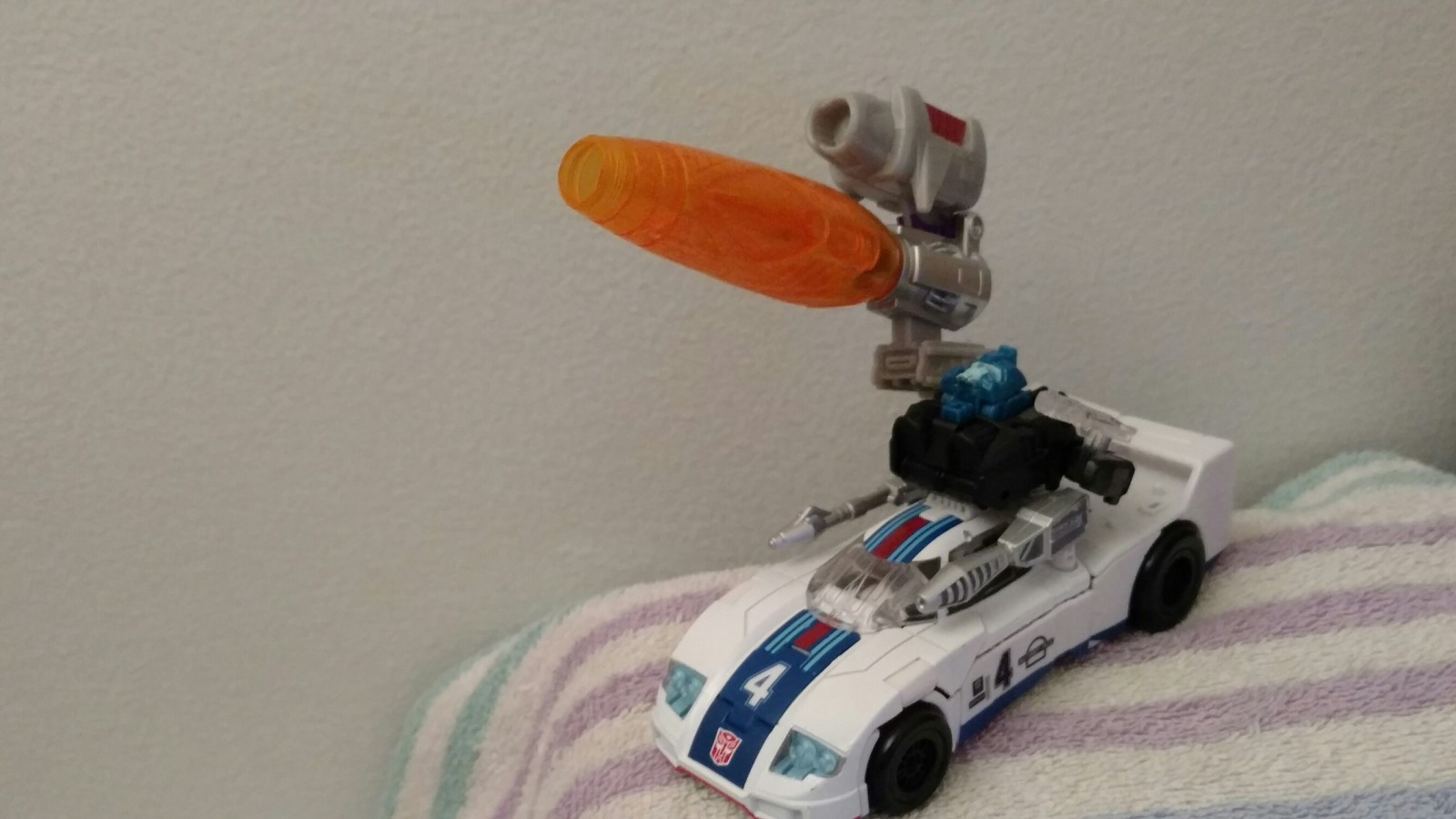 Transformers News: In Hand Images of Deluxe Autobot Jazz from Transformers Power of the Primes
