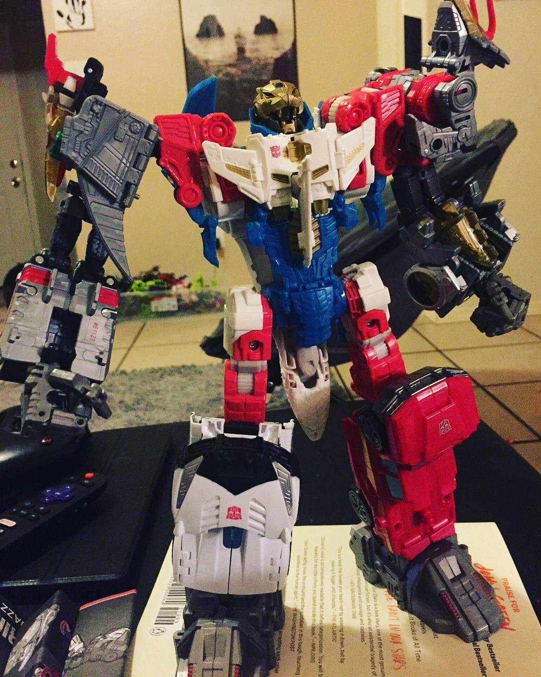 Transformers News: More In-Hand Images of Transformers Power of the Primes Wave 1 Deluxes: Slug, Swoop, Dreadwind
