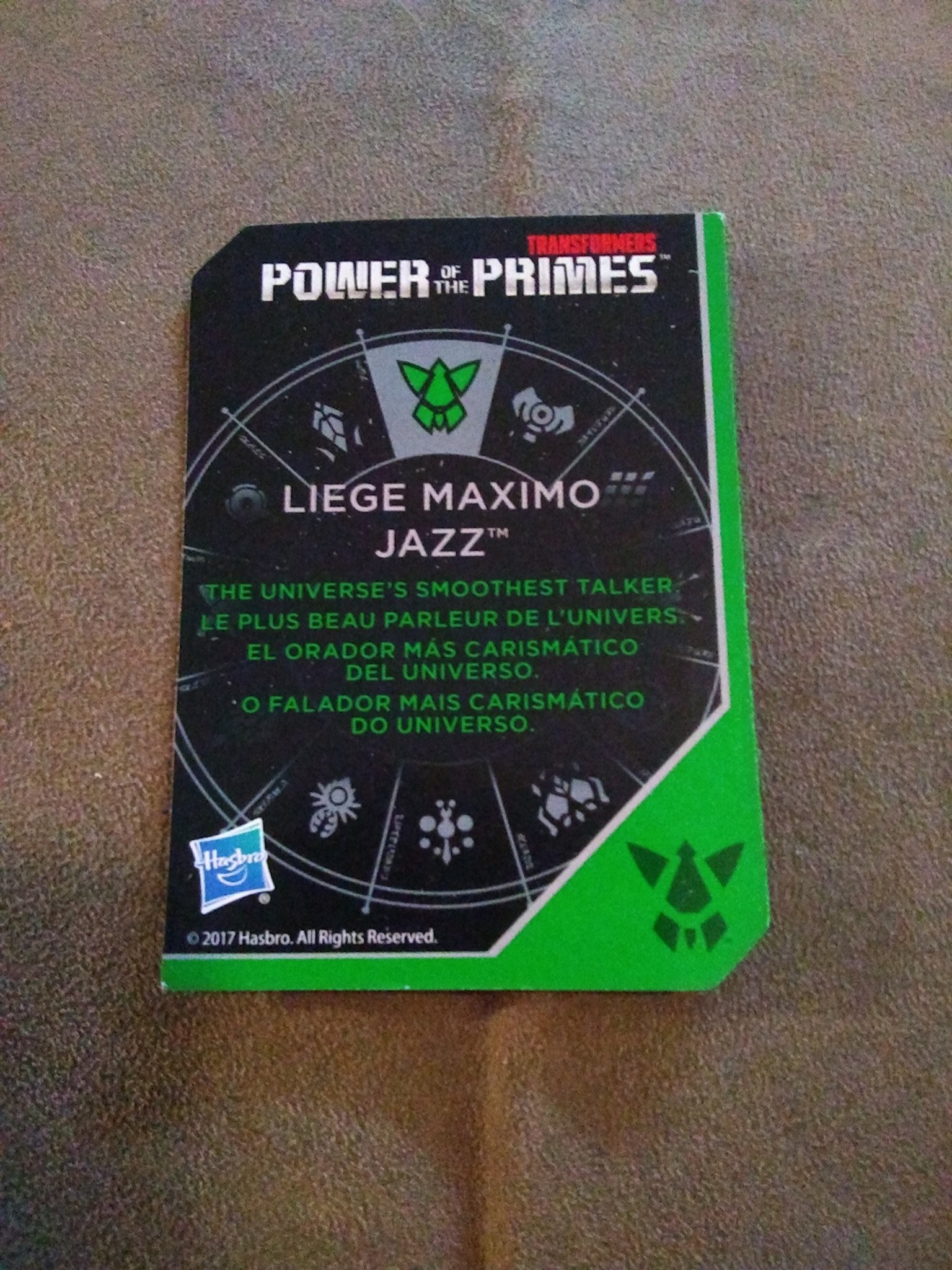 Transformers News: Randomized Cards With Different Prime Powers Confirmed for Transformers Power of the Primes Toyline