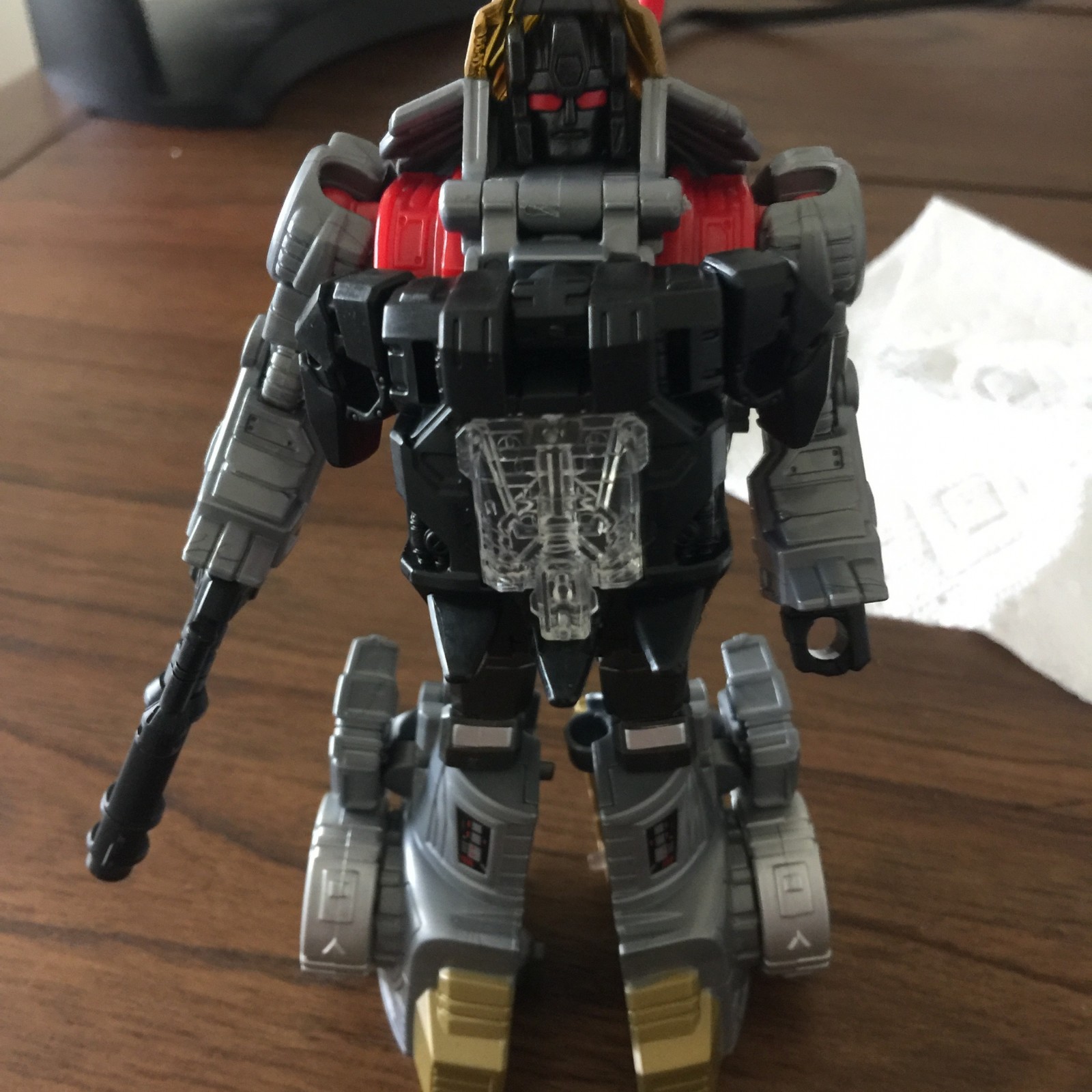 Transformers News: More In Hand Images of Transformers Power of the Primes Swoop and Slug Showing Combined Modes